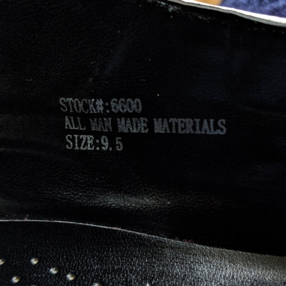 Men's black and white Oxford shoes - Picture 6 of 6